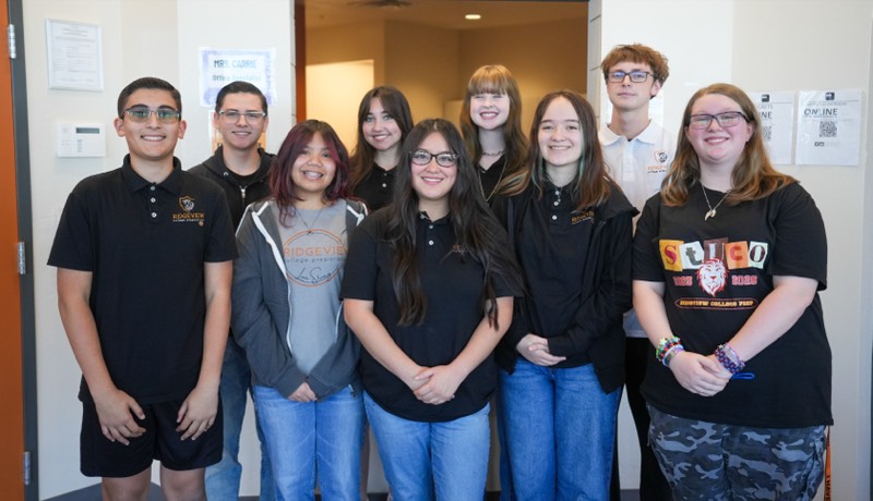 Ridgeview College Prep Students